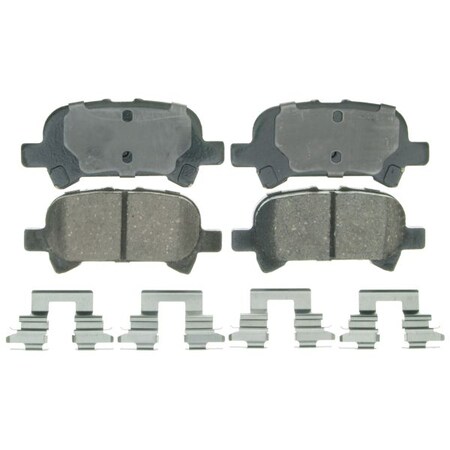 Wagner Brakes Ceramic Disc Pad Set, Zd828 ZD828